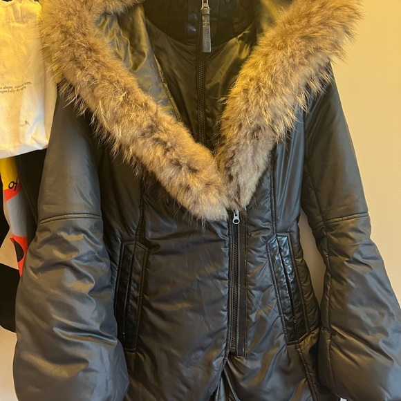 Mackage Peaches Womens Down Puffer Coat XS BLACK - Picture 4 of 8